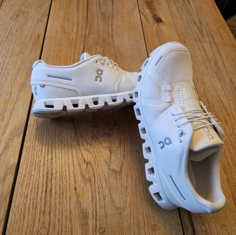 White Athletic Sneakers by On
